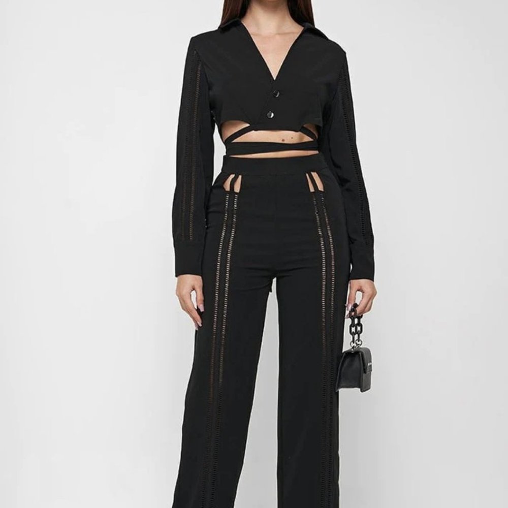MANIERE DE VOIR 2 PIECE PANT SUIT